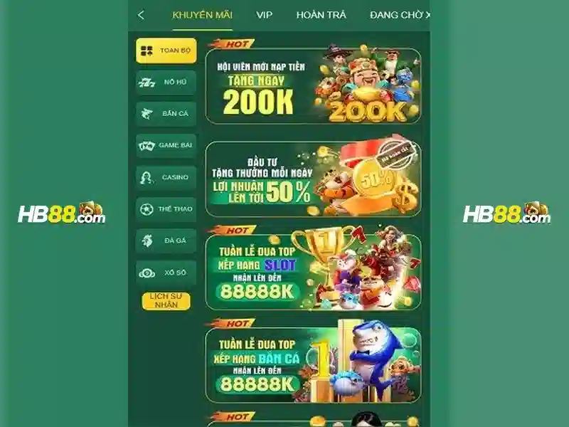 Trải Nghiệm Slot HB88