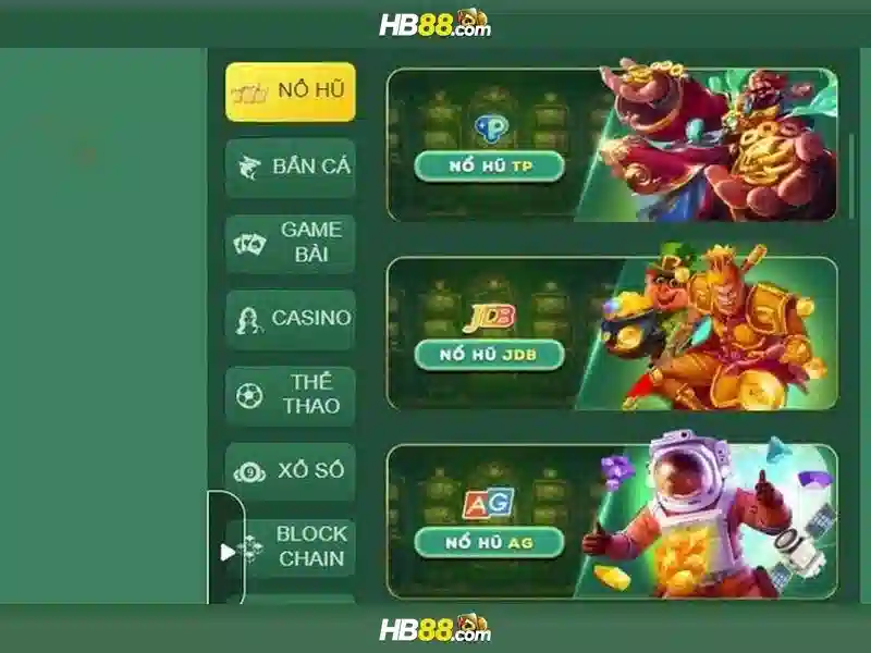 HB88 - Trải Nghiệm Cá Cược Slot Đa Dạng, Ưu Đãi Cực Hấp Dẫn 2026