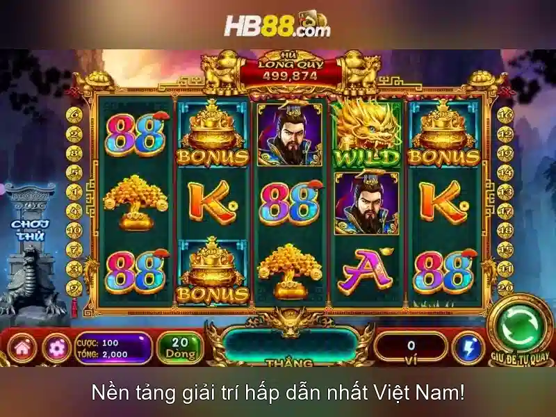 Hệ thống slot đa dạng