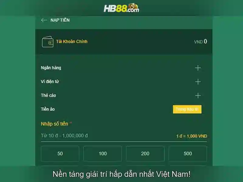 Khuyến mãi game hb88