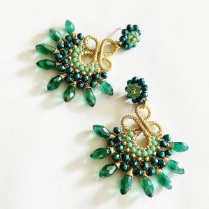 Green Margarita Earrings